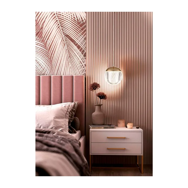 8083/1A LEDIO LN25 000 золото/прозрачный, металл/акрил Подвесной светильник LED 3W 4000K 220V RIMINI 3
