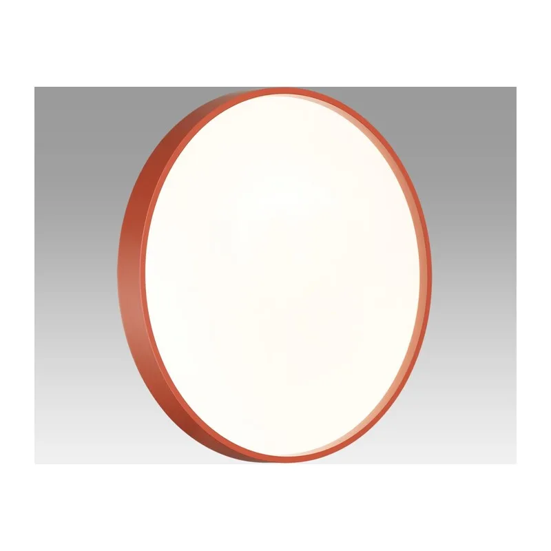 7744/DL COLOR SN 127 Светильник светодиодный потолочный пластик/белый/красный LED 48Вт 3000-6000К D380 IP43 пульт ДУ MAVIC 4