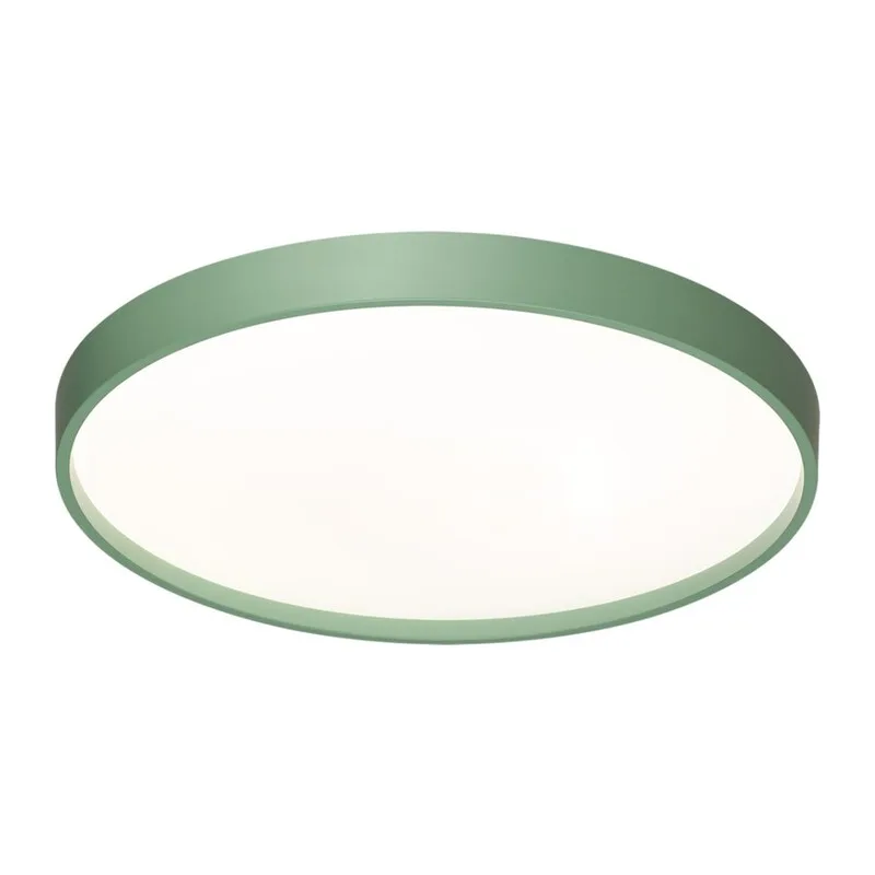7743/EL COLOR SN 127 Светильник светодиодный потолочный пластик/белый/зеленый LED 70Вт 3000-6000К D480 IP43 пульт ДУ MAVIC 5