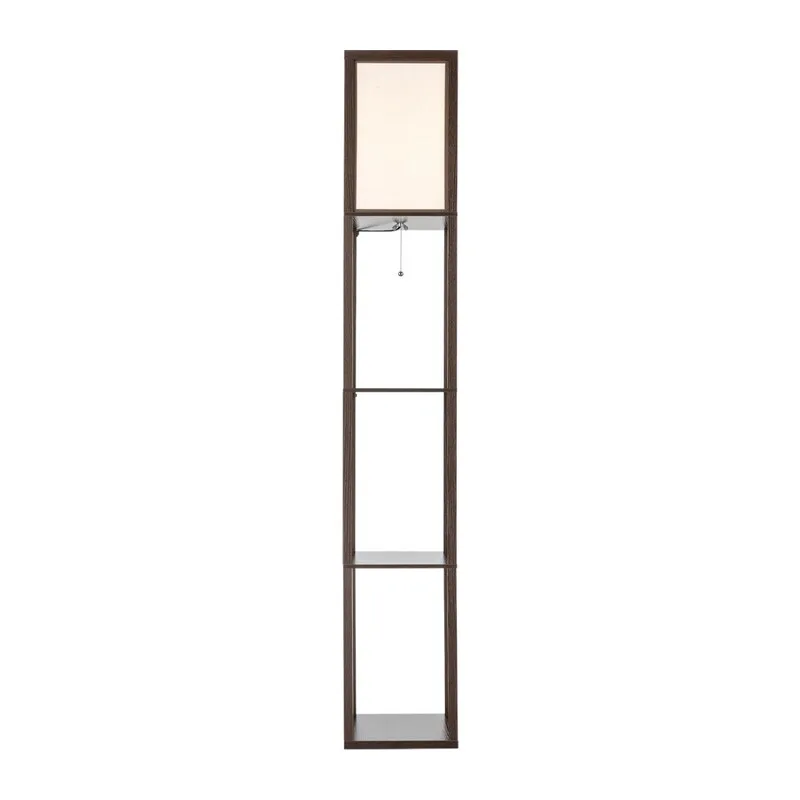 8090/1F COMFI LN26 460 кофейный/белый, дерево/текстиль Торшер Е27 1*60W 220V PRACTIC 2