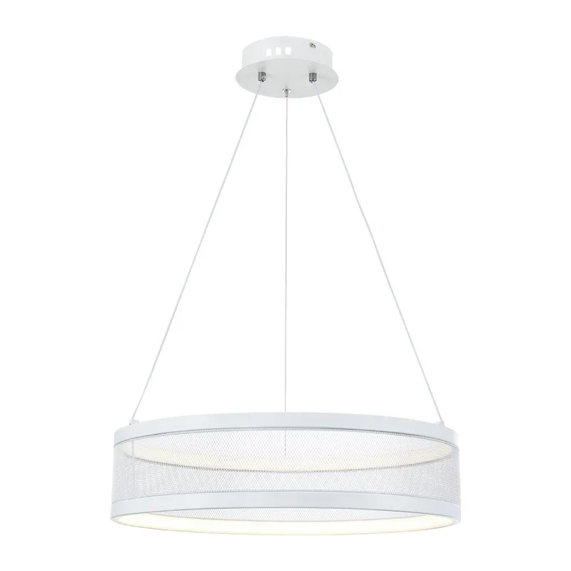 8104/38L LEDIO LN26 260 белый, металл Люстра подвесная LED 38W  3000/4000/6000К 220V FELISITI 4