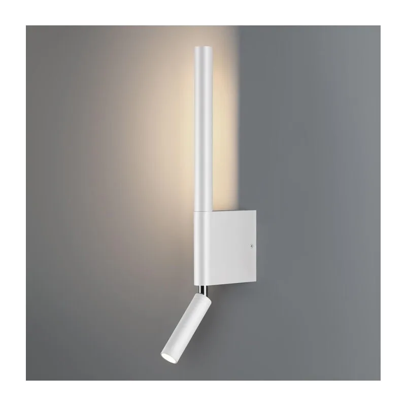 359435 OVER NT24 356 белый Светильник настенный с выключателем IP20 LED 5W+3W 220-240V 3000K 320Лм FERMO 2