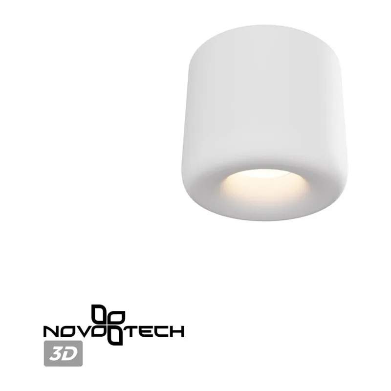359439 OVER NT24 372 белый Светильник накладной влагозащищённый IP44 LED 10W 220-240V 3000K 650Лм LISSE 5
