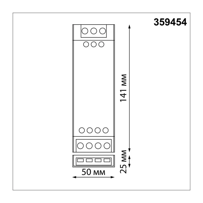 359454 DRIVE NT24 112 серый Драйвер IP20 100W 24V EASY 2