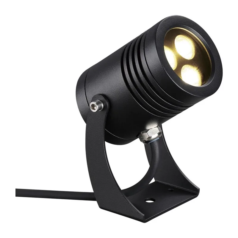 6648/6WA3 NATURE ODL25 687 черный/металл Фасадный поворотный светильник на 360° IP67 LED CREE 6W 3000K 30° AC85-265V STIMA 2