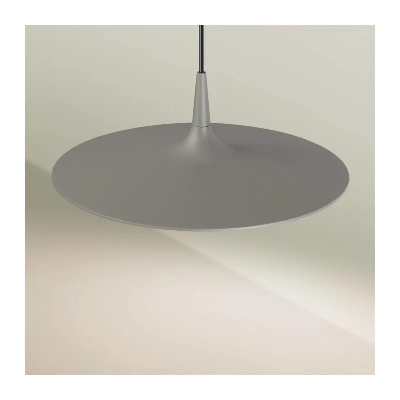 7038/12L HIGHTECH ODL25 000 серый/металл/акрил Подвесной светильник IP20 LED 12W 3000K AC90-260V SOMBRA 2
