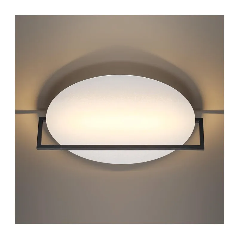 7015/20WL HIGHTECH ODL25 295 белый ice crack/металл/акрил Настенно-потолочный светильник IP20 LED поворотный 360° 1*20W LUNAR 2