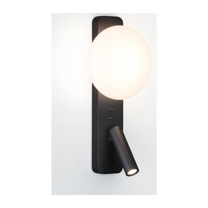 7048/5WL HIGHTECH ODL25 473 металл/акрил черный Настенный светильник IP20 LED 1*5W + 1*3W 2700K CRI>90 ALBERGO 2