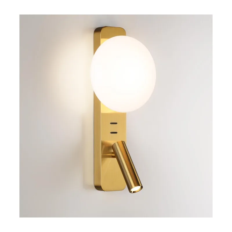 7050/5WL HIGHTECH ODL25 473 металл/металл бронза Настенный светильник IP20 LED 1*5W + 1*3W ALBERGO 2