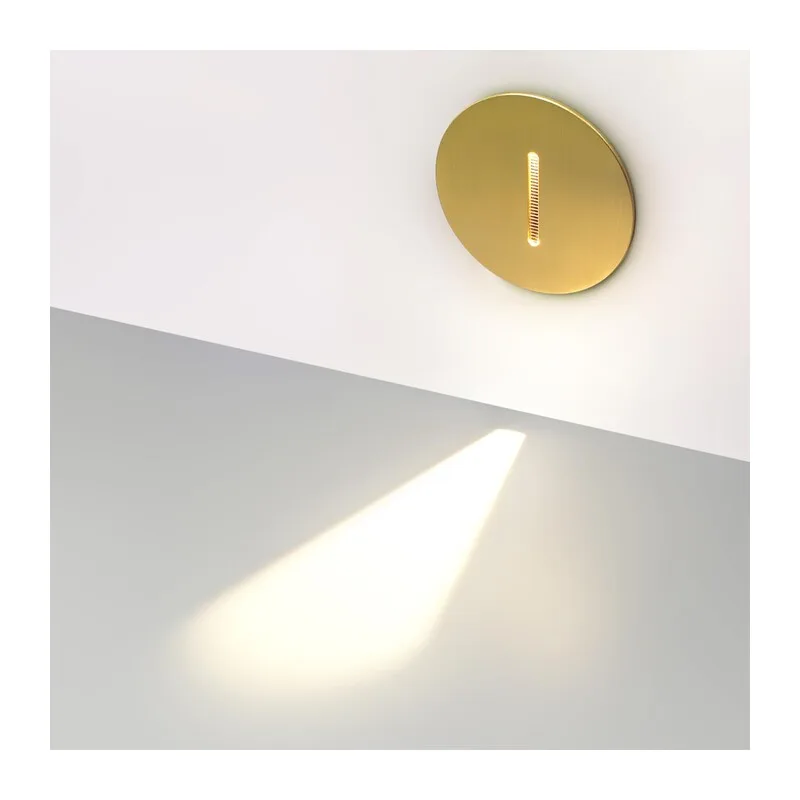 7053/3WL HIGHTECH ODL25 339 металл/металл Подсветка лестницы бронза IP20 LED 1*3W ESCALA 2