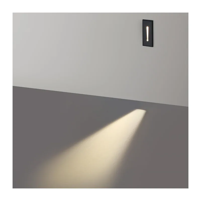 7054/3WL HIGHTECH ODL25 339 металл/металл Подсветка лестницы черн IP20 LED 1*3W 2700K ESCALA 3