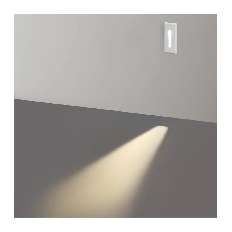 7055/3WL HIGHTECH ODL25 339 металл/металл Подсветка лестницы белый IP20 LED 1*3W 2700K ESCALA 3