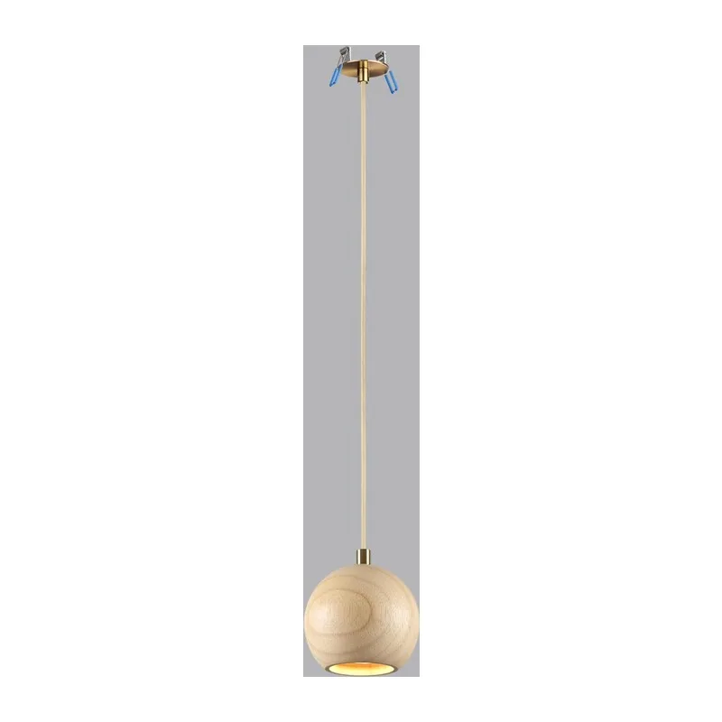 7061/1 MINIMA ODL25 217 Подвесной светильник светлое дерево/металл IP20 GU10 LED 7W 220V CAUCHO 3