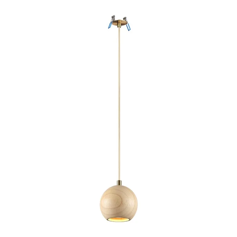 7061/1 MINIMA ODL25 217 Подвесной светильник светлое дерево/металл IP20 GU10 LED 7W 220V CAUCHO 2