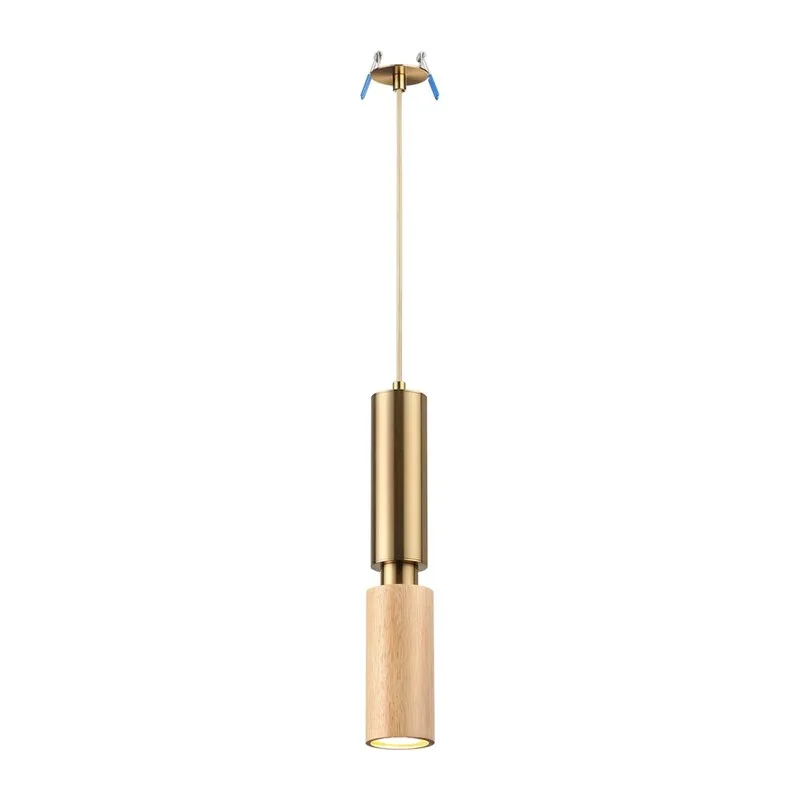 7061/1A MINIMA ODL25 217 Подвесной светильник светлое дерево/металл IP20 GU10 LED 7W 220V CAUCHO 2