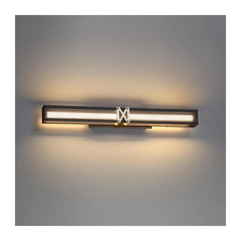 7083/20L L-VISION ODL25 000 Подвесной светильник черный/золото/ металл/акрил IP20 LED 20W 3000K 220V MESH 3