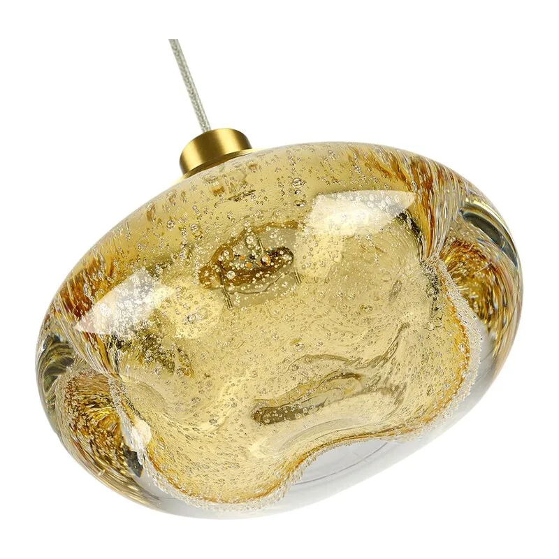 7042/4L L-VISION ODL25 249 Подвесной светильник янтарный/бронзов/металл/стекло IP20 LED 4W 3000K 220V MELA 2