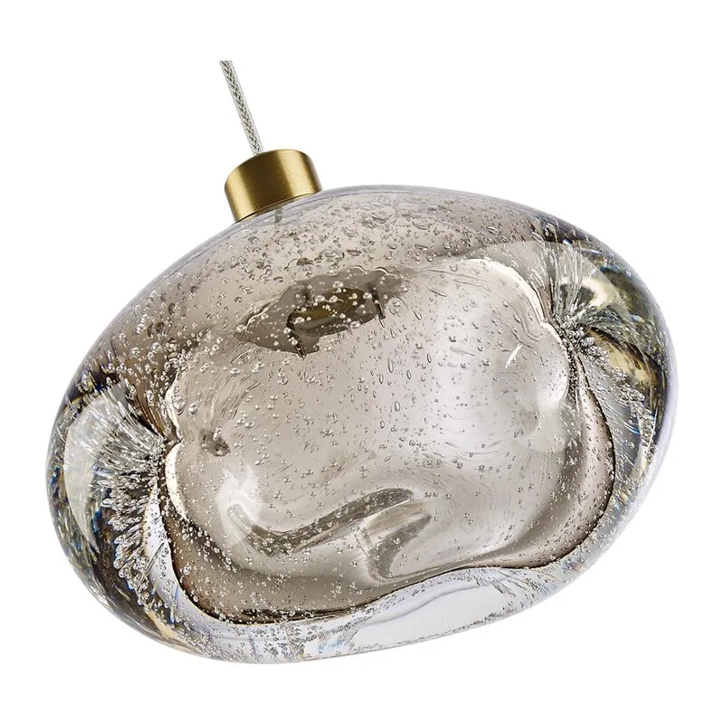 7044/4L L-VISION ODL25 249 Подвесной светильник серый/бронзов/металл/стекло IP20 LED 4W 3000K 220V MELA 3