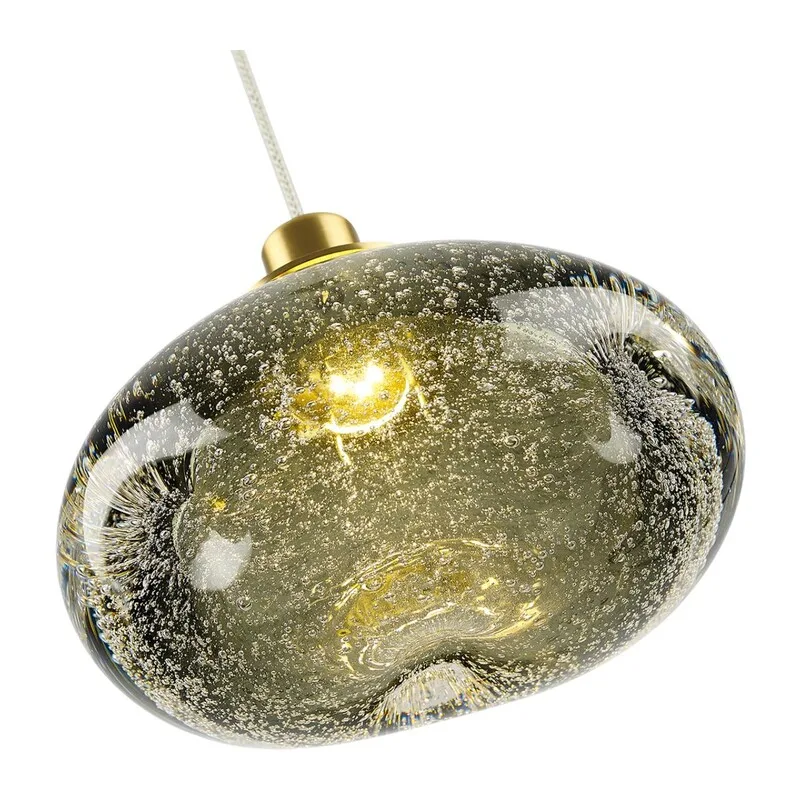 7045/4L L-VISION ODL25 249 Подвесной светильник зеленый/бронз/металл/стекло IP20 LED 4W 3000K 220V MELA 3