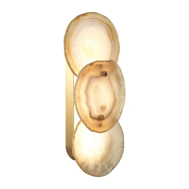 7065/10WL L-VISION ODL25 219 Настенный светильник бронзовый/металл/акрил/агат IP20 LED 10W 3000K 220V AGATE 2