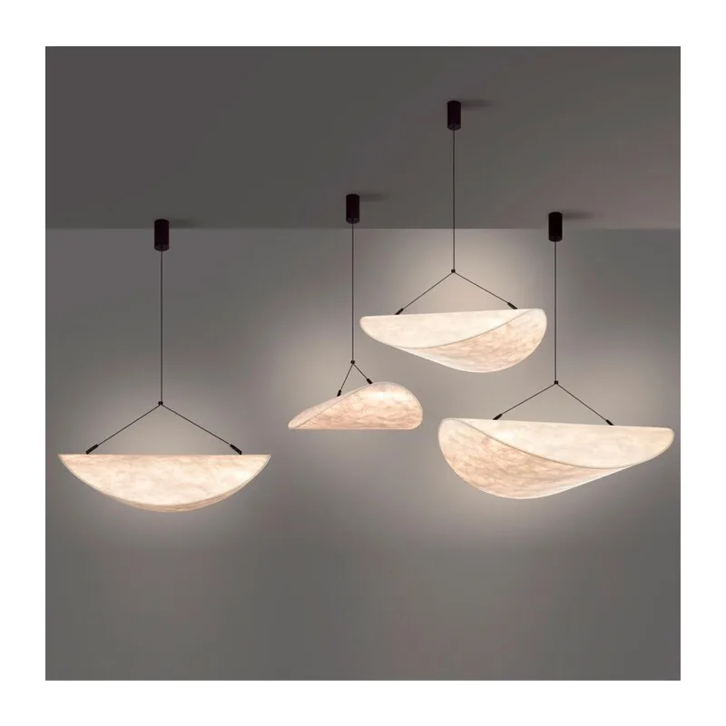 7067/30L L-VISION ODL25 191 Подвесной светильник металл/нетканный шелк/черн IP20 LED 20W 3000/3500/4000K 220V SILK 5