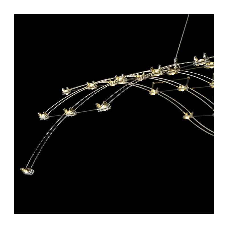7057/45L HIGHTECH ODL25 289 Подвесной светильник нерж/сталь IP20 LED 3000K 220V WELKIN 2