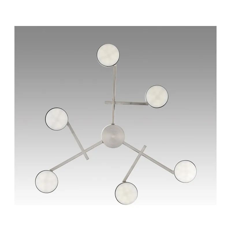 8115/6C COMFI LN26 248 никель, металл Люстра потолочная LED GX53 6*7W 220V DABRA 3
