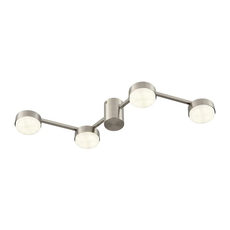 8116/4C COMFI LN26 250 никель, металл Люстра потолочная LED GX53 4*7W 220V SANATA 2