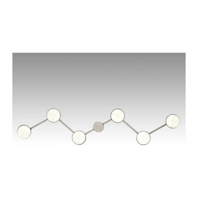 8116/6C COMFI LN26 250 никель, металл Люстра потолочная LED GX53 6*7W 220V SANATA 3