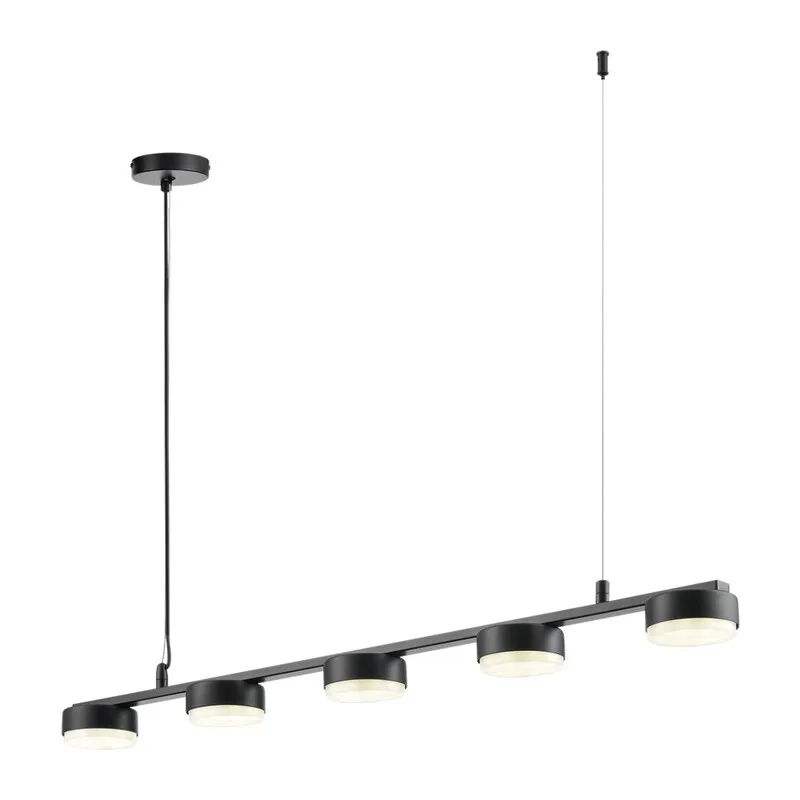 8117/5 COMFI LN26 236 черный, металл Подвесной светильник LED GX53 5*7W 220V TORINA 2