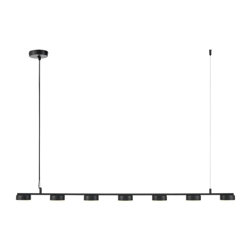 8117/7 COMFI LN26 236 черный, металл Подвесной светильник LED GX53 7*7W 220V TORINA 4
