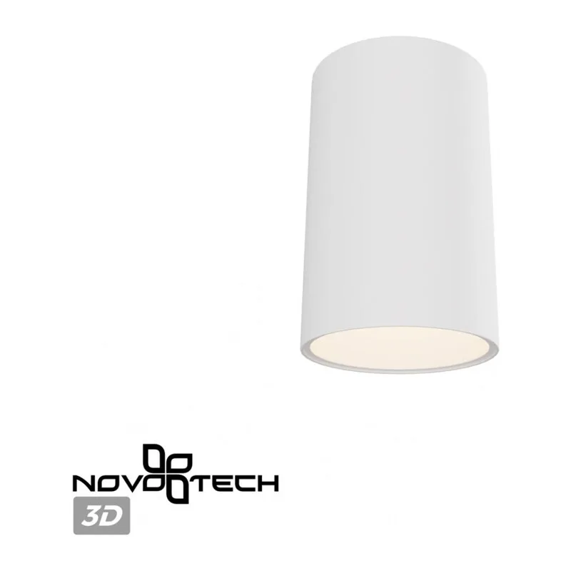 359416 OVER NT24 430 белый Светильник накладной влагозащищённый IP54 LED 10W 170-265V 3000К 830Лм RECTE 7