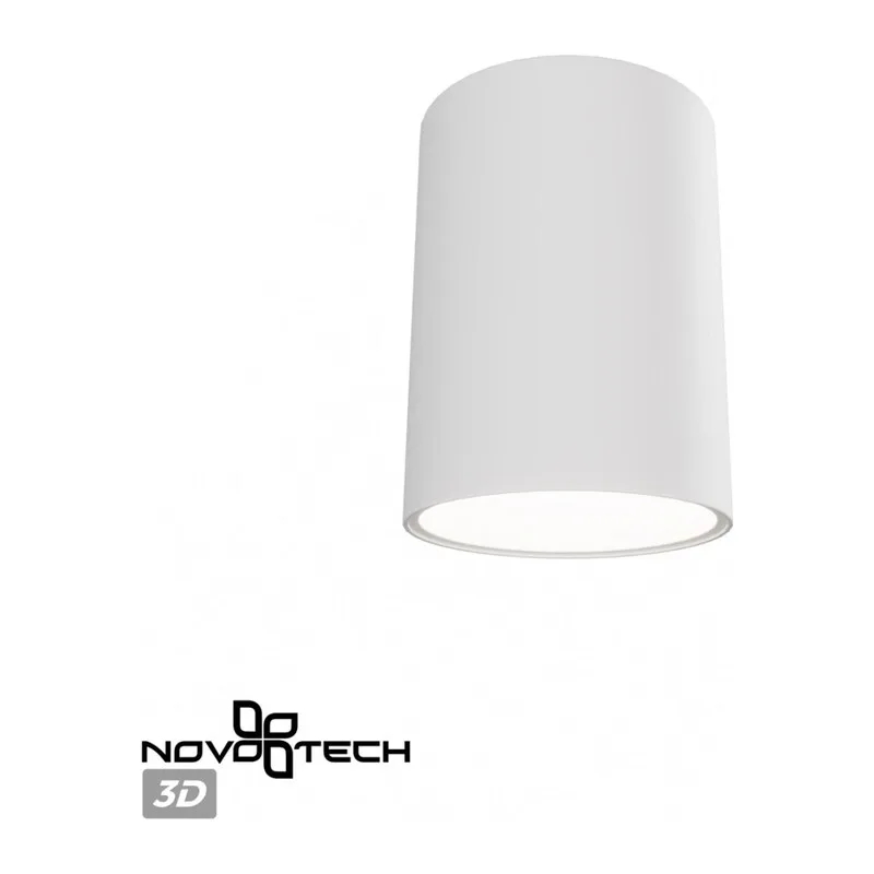 359421 OVER NT24 430 белый Светильник накладной влагозащищённый IP54 LED 15W 170-265V 4000К 1350Лм RECTE 7