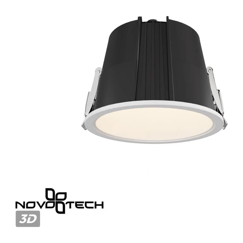 359424 SPOT NT24 510 белый Светильник встраиваемый с переключателем цв. температуры IP65 LED 10W 170-265V 3000К\4000К\6000К LANG 7