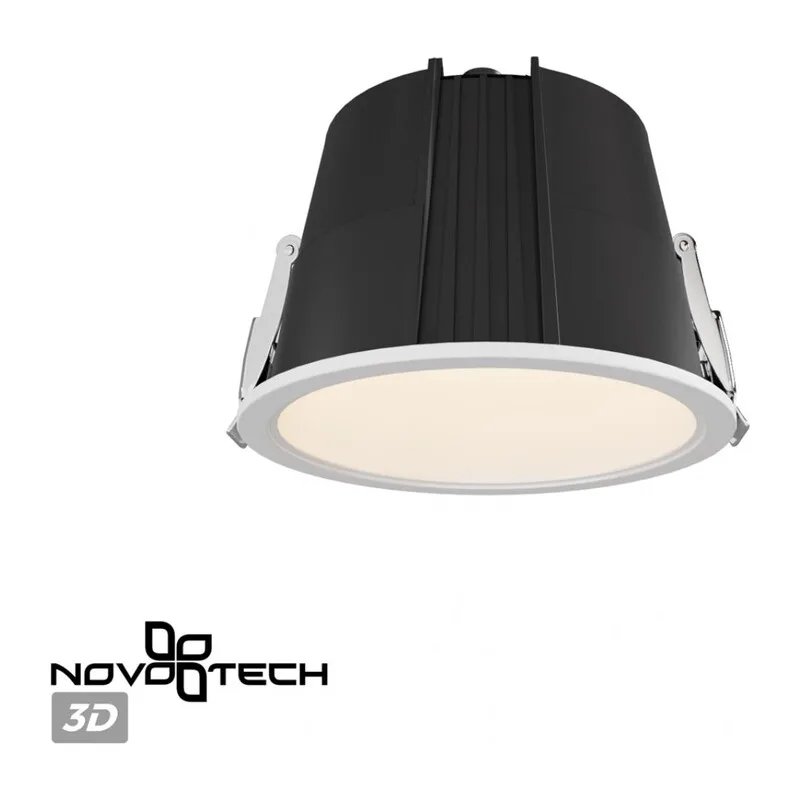 359426 SPOT NT24 510 белый Светильник встраиваемый с переключателем цв. температуры IP65 LED 15W 170-265V 3000К\4000К\6000К LANG 7