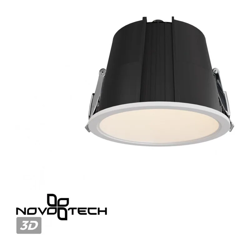 359428 SPOT NT24 510 белый Светильник встраиваемый с переключателем цв. температуры IP65 LED 20W 170-265V 3000К\4000К\6000К LANG 7