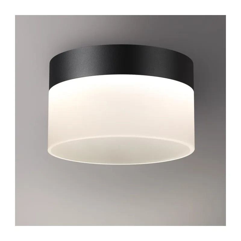 359446 OVER NT24 390 черный Светильник накладной светодиодный IP20 LED 18W 220-240V 4000K 1170Лм AURA 5