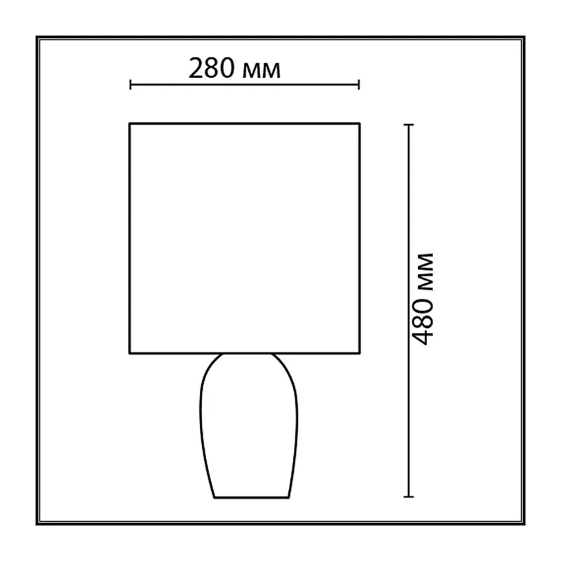 8118/1T COMFI LN26 489 серый, керамика/текстиль Настольная лампа E27 1*60W 220V AVALONA 3