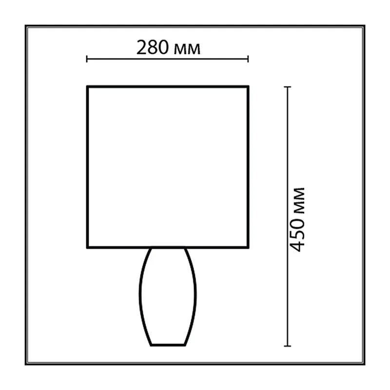 8122/1T COMFI LN26 476 синий, керамика/текстиль Настольная лампа E27 1*60W 220V LAPUNA 5
