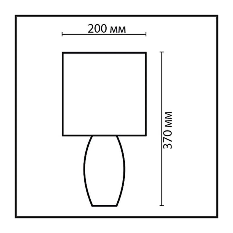8123/1T COMFI LN26 476 синий, керамика/текстиль Настольная лампа E27 1*60W 220V LAPUNA 5