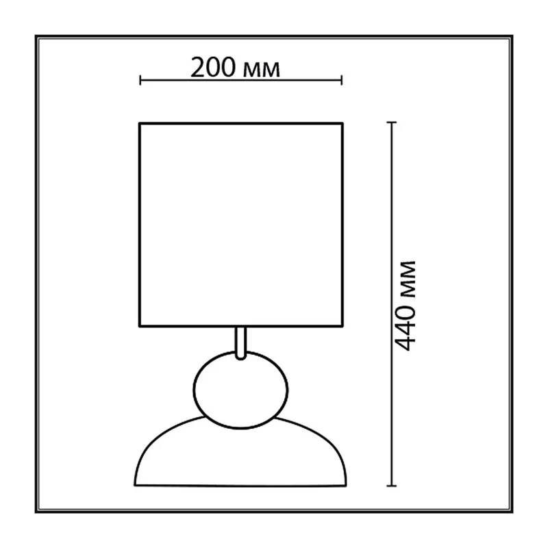 8127/1T COMFI LN26 509 коричневый/черный, керамика/текстиль Настольная лампа E27 1*60W 220V OVONA 5