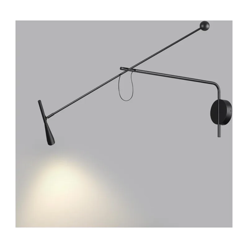 7030/5WL HIGHTECH ODL25 271 Настенный светильник металл/черный IP20 LED 1*5W 3000K 220V PIX 3