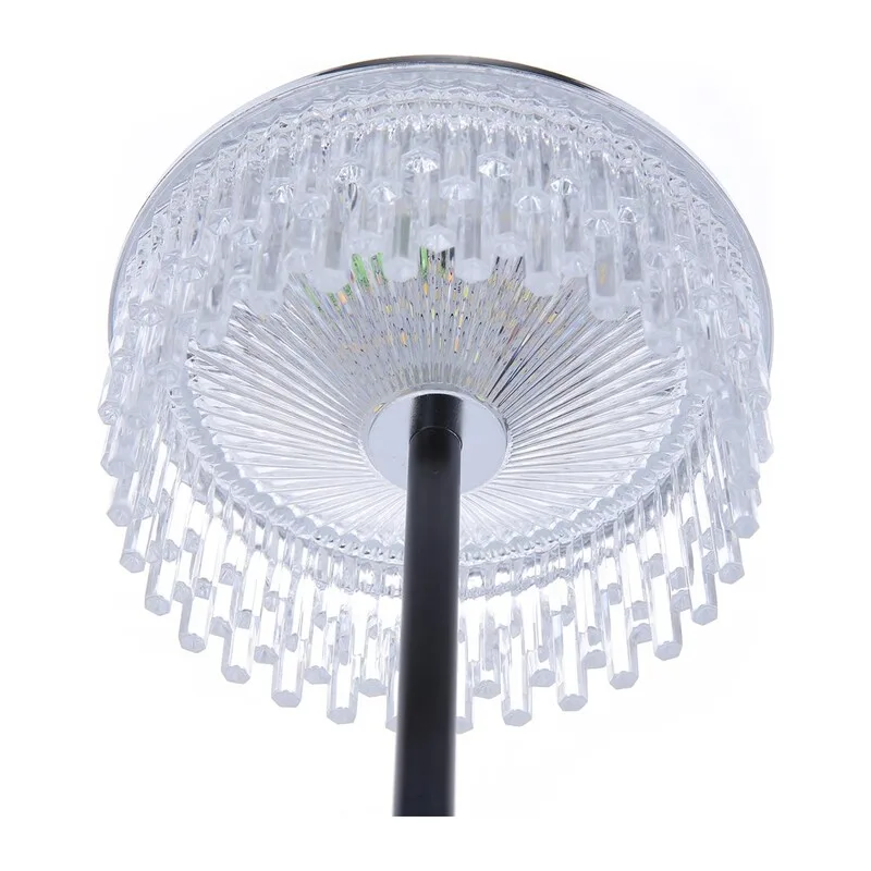 8204/1TL LEDIO LN26 531 серебро/черный/прозрачный, металл/акрил Настольная лампа LED 7W 4000К 220V SATIANA 3