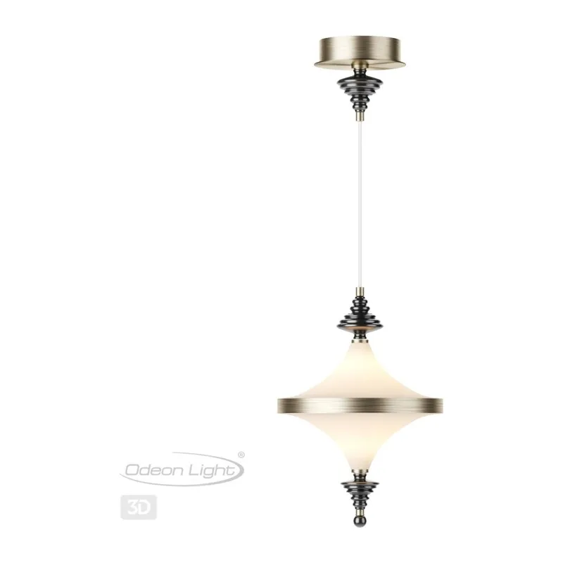5404/23L L-VISION ODL_EX25 027 бронзов.брашированн./черный/стекло/керамика Подвес LED 23W 3000K ULA 5