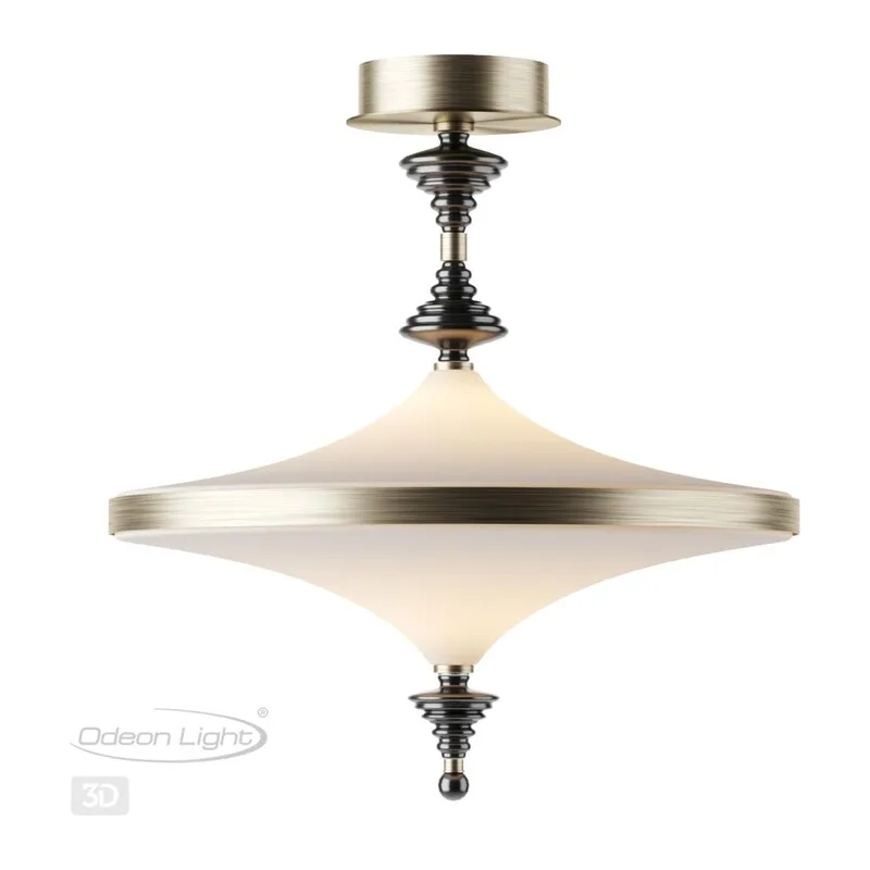 5404/43CL L-VISION ODL_EX25 027 бронзов.брашированн./черный/стекло/керамика Люстра потолочная LED 43W 3000K ULA 4