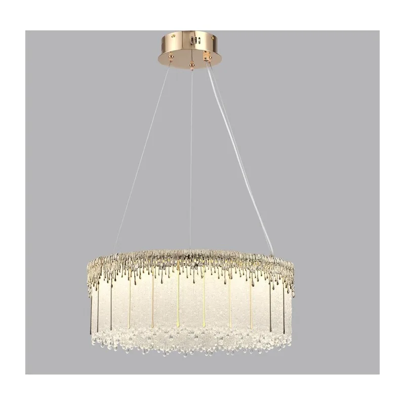 5091/60L L-VISION ODL25 555 золотой/стекло Люстра LED 60W 3700K 4968Лм CLEO 3