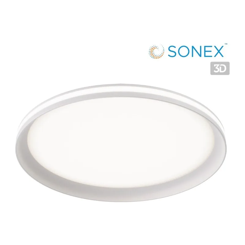 7749/60L MITRA LED SN 544 Светильник металл/PMMA/белый LED 60Вт 3000-6000К D386 IP20 пульт ДУ BETA 7