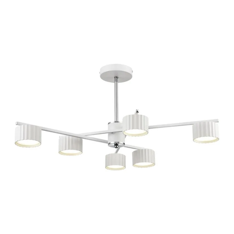 8241/6C COMFI LN26 244 белый/хром, металл Люстра потолочная LED GX53 6*7W 220V KARINA 2