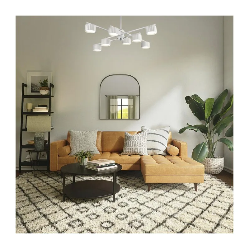 8241/8C COMFI LN26 244 белый/хром, металл Люстра потолочная LED GX53 8*7W 220V KARINA 4