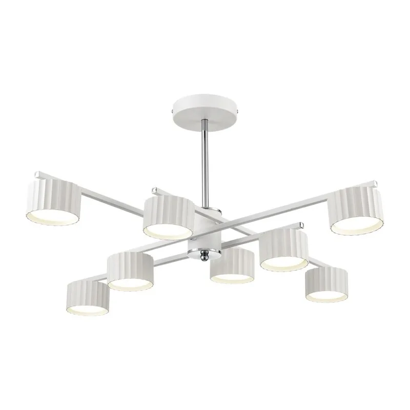 8241/8C COMFI LN26 244 белый/хром, металл Люстра потолочная LED GX53 8*7W 220V KARINA 2